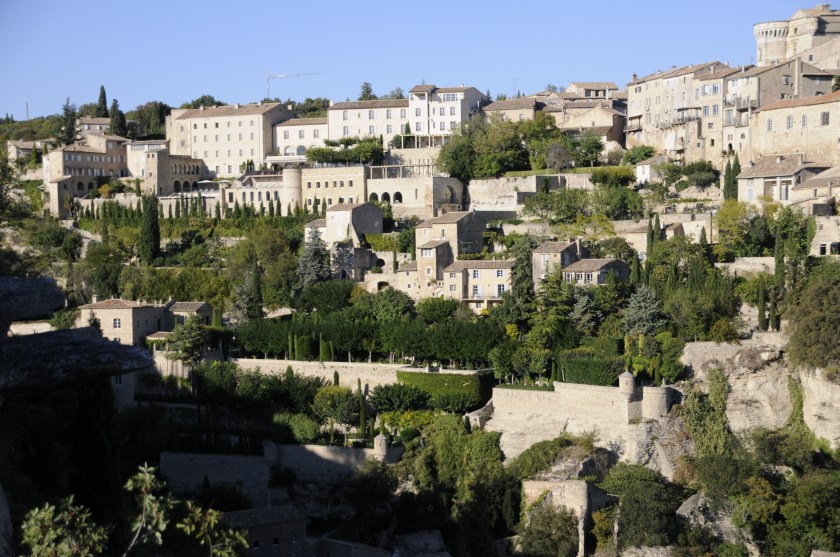 Hanging off the side of the hill