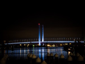 Bolte Bridge in focus